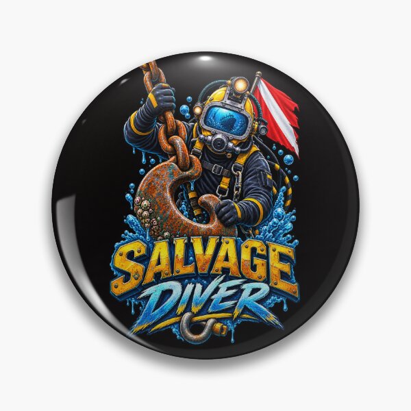 Item preview, Salvage Diver – Deep Sea Recovery Crew designed and sold by Tadeusz1.