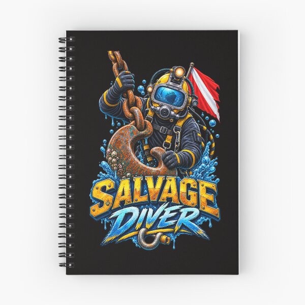 Item preview, Salvage Diver – Deep Sea Recovery Crew designed and sold by Tadeusz1.