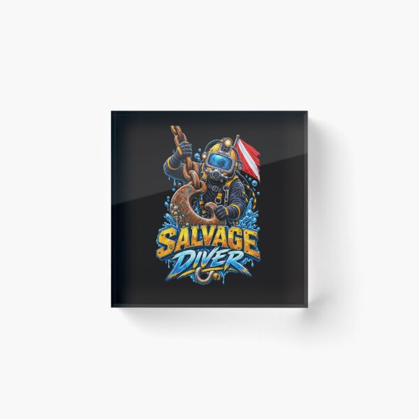Item preview, Salvage Diver – Deep Sea Recovery Crew designed and sold by Tadeusz1.