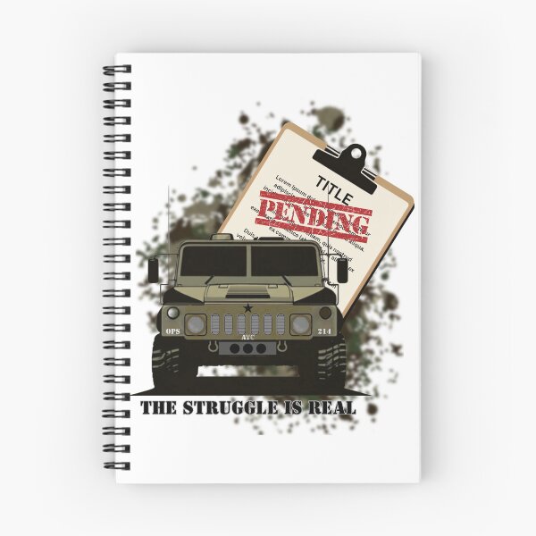 Item preview, The Struggle Is Real – Title Pending Tee | Off-Road Vehicle Humor Design designed and sold by SIGNAL & BLOOM.