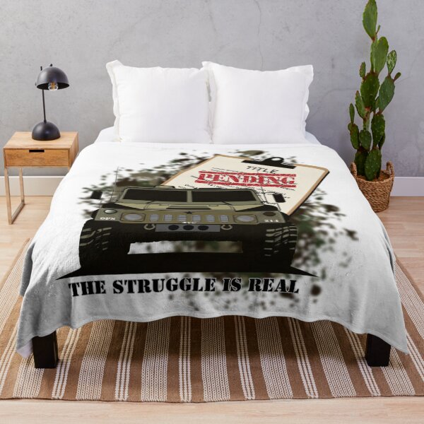 Item preview, The Struggle Is Real – Title Pending Tee | Off-Road Vehicle Humor Design designed and sold by SIGNAL & BLOOM.