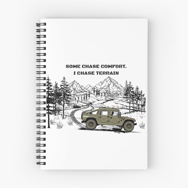 Item preview, Some Chase Comfort, I Chase Terrain – Off-Road Tee | Adventure Vehicle Graphic Design designed and sold by SIGNAL & BLOOM.