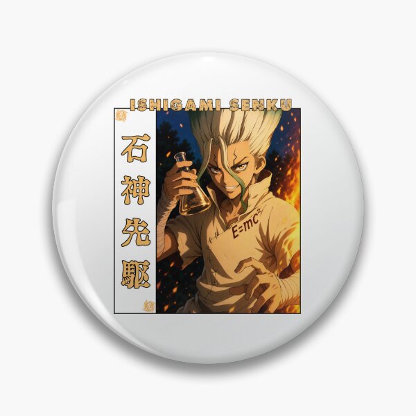 Item preview, Genius Scientist Flask Fire Kanji Comic Panel Art designed and sold by lamiarte.