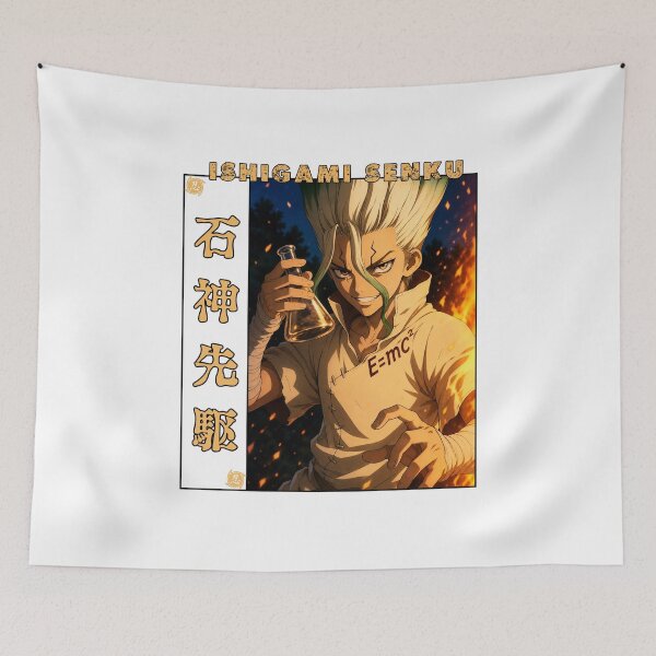 Item preview, Genius Scientist Flask Fire Kanji Comic Panel Art designed and sold by lamiarte.