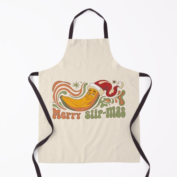 Item preview, Merry Slip-mas Sarcastic Christmas Banana Retro 70s. Light Color Edition designed and sold by Shyla Marsare.
