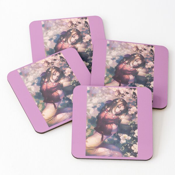 Aperçu de l'œuvre Aerith Gainsborough // FFVII // Peinture numérique par Slothqueen créée et vendue par SlothQueenCo.