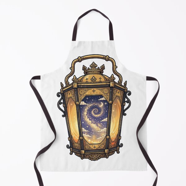 Item preview, Lantern Holding The Sky - Fantasy Galaxy Night Sky designed and sold by Luminebo.