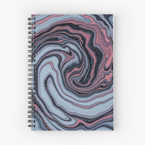 Item preview, Blue Mauve Marble Vortex Swirl designed and sold by IntelliMindDesigns.