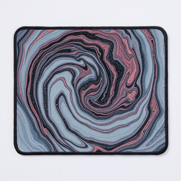 Item preview, Blue Mauve Marble Vortex Swirl designed and sold by IntelliMindDesigns.