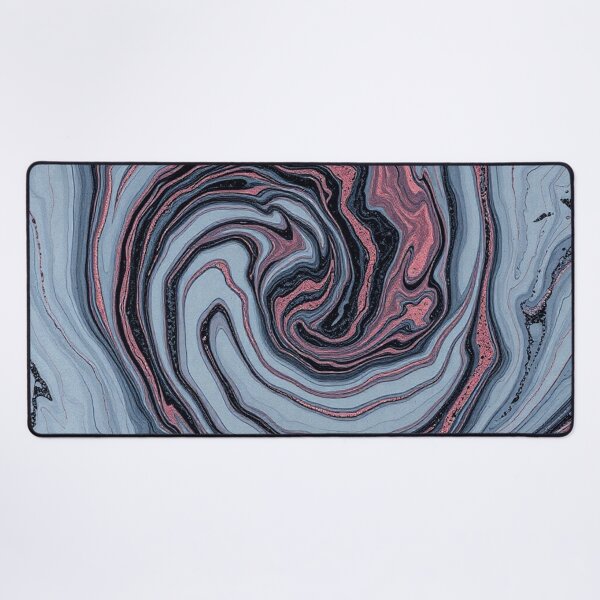 Item preview, Blue Mauve Marble Vortex Swirl designed and sold by IntelliMindDesigns.