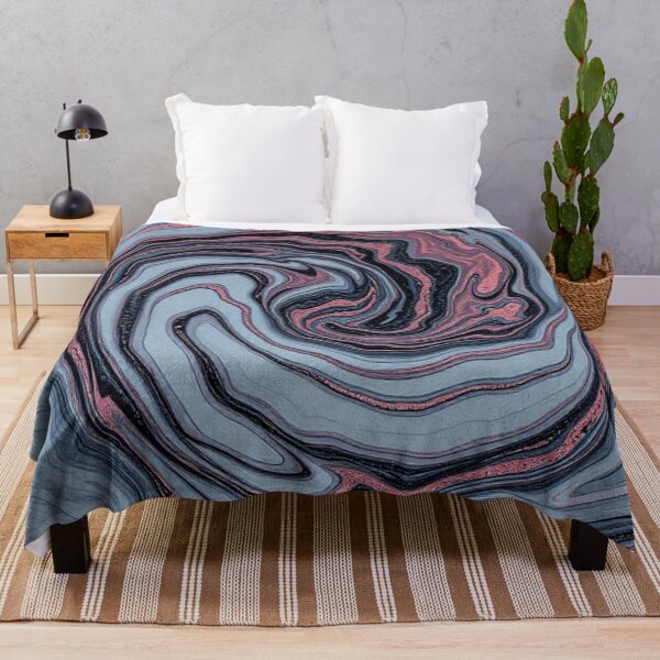 Item preview, Blue Mauve Marble Vortex Swirl designed and sold by IntelliMindDesigns.