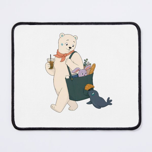 Item preview, Polar Bear Commuter with Bunny and Seal designed and sold by LazyPaw Design.