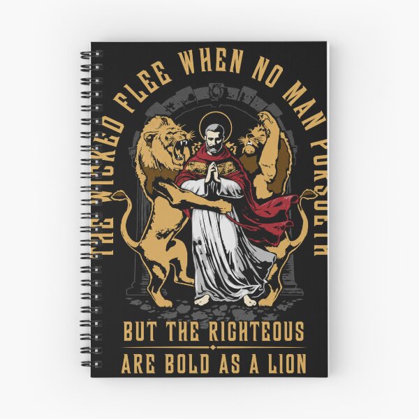 Item preview, The Righteous Are Bold as a Lion | Proverbs 28:1 designed and sold by C-ByGrace.