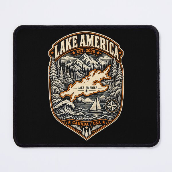 Item preview, lake-america designed and sold by Starry Night Creative Art.