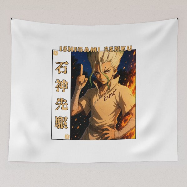 Item preview, Genius Scientist Flask Fire Kanji Comic Panel Art designed and sold by lamiarte.