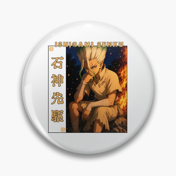 Item preview, Genius Scientist Flask Fire Kanji Comic Panel Art designed and sold by lamiarte.