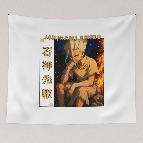 Item preview, Genius Scientist Flask Fire Kanji Comic Panel Art designed and sold by lamiarte.