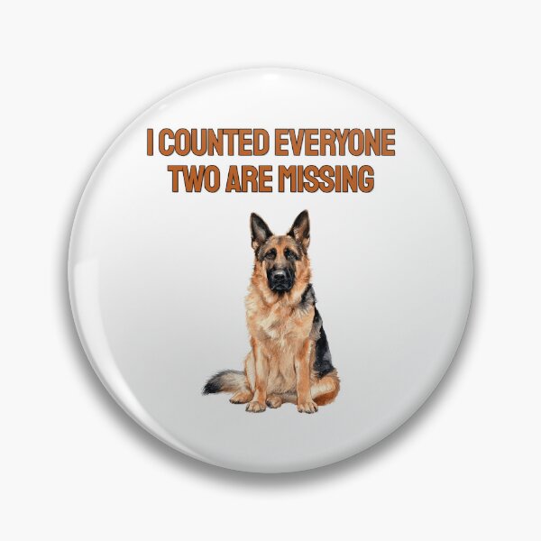 Item preview, Herding German Shepherd Head Count Watercolour Sarcastic designed and sold by NatureUnleashed.