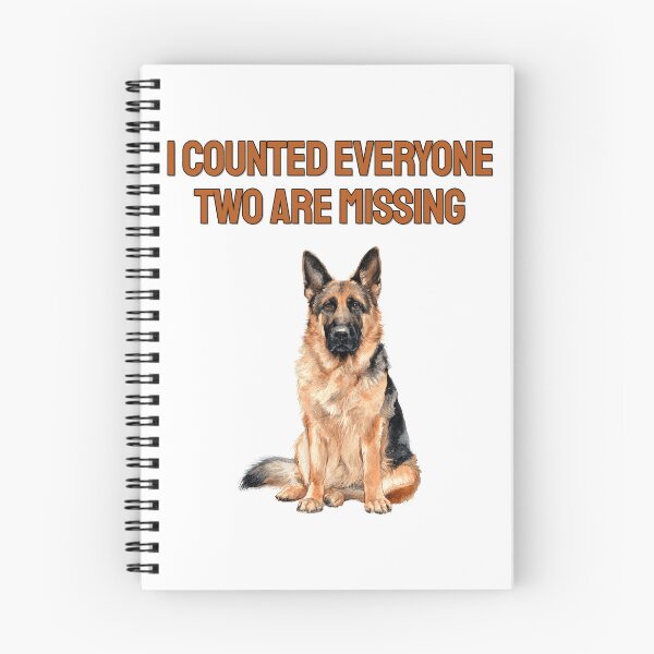 Item preview, Herding German Shepherd Head Count Watercolour Sarcastic designed and sold by NatureUnleashed.