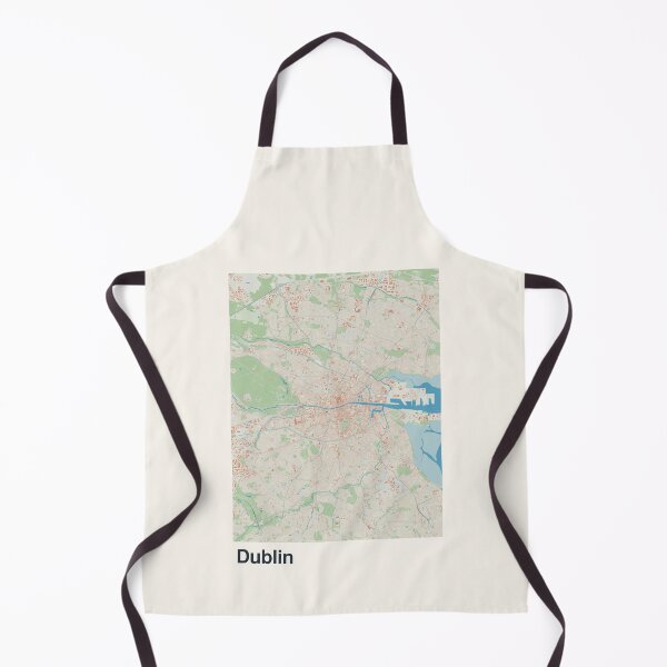 Item preview, Dublin Minimalistic Map Art designed and sold by MapsNerd.
