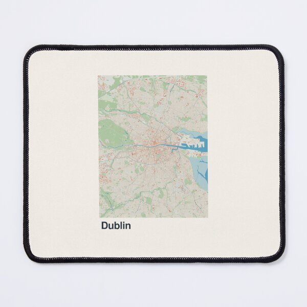 Item preview, Dublin Minimalistic Map Art designed and sold by MapsNerd.