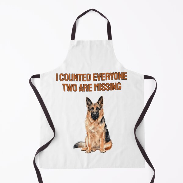 Item preview, Herding German Shepherd Head Count Watercolour Sarcastic designed and sold by NatureUnleashed.