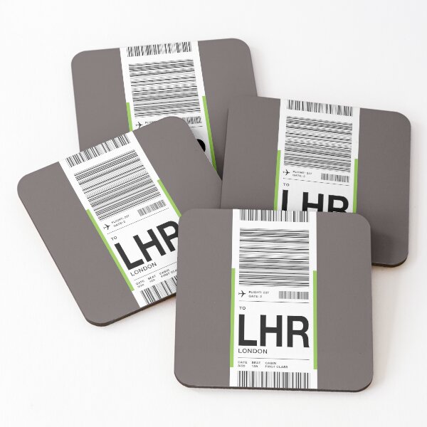 Item preview, London Luggage Tag - Travel Adventure Wanderlust designed and sold by -Koleidescope.