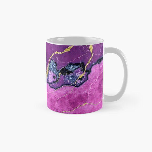 Item preview, Magenta Gold Vein Mineral Field designed and sold by IntelliMindDesigns.