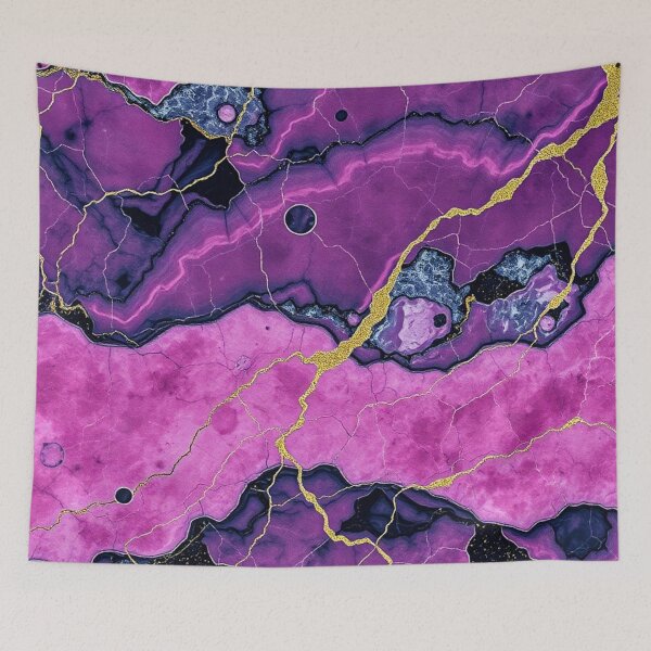 Item preview, Magenta Gold Vein Mineral Field designed and sold by IntelliMindDesigns.