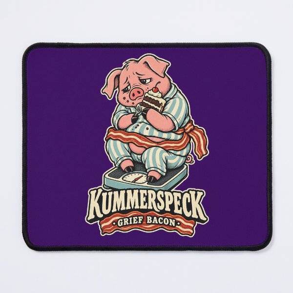 Item preview, Kummerspeck – Grief Bacon Funny German Emotional Eating Art designed and sold by SVox.
