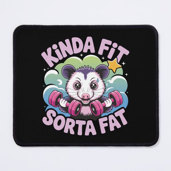 Item preview, Kinda fit sorta fat, Funny Gym designed and sold by J-Style-Design.