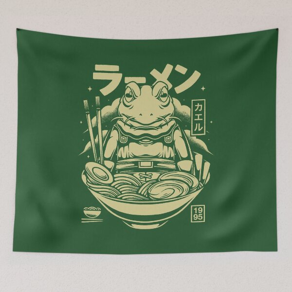Item preview, Glenn Frog Knight Ramen designed and sold by AlundrART.