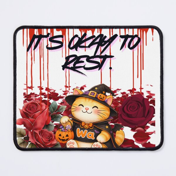 Item preview, This Kitty Gets Spooky – Halloween Witch Cat designed and sold by Wawa5656.