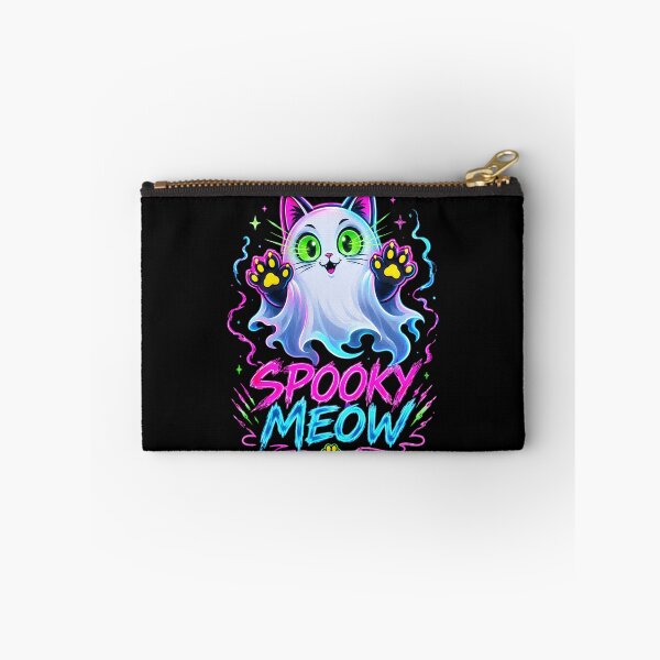 Item preview, Spooky Meow Trippy Neon Cat Blacklight Halloween designed and sold by Retro Whiskers.
