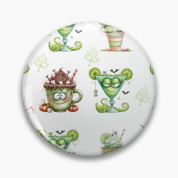 Item preview, Spooky Green Monster Treats designed and sold by Luckyword.