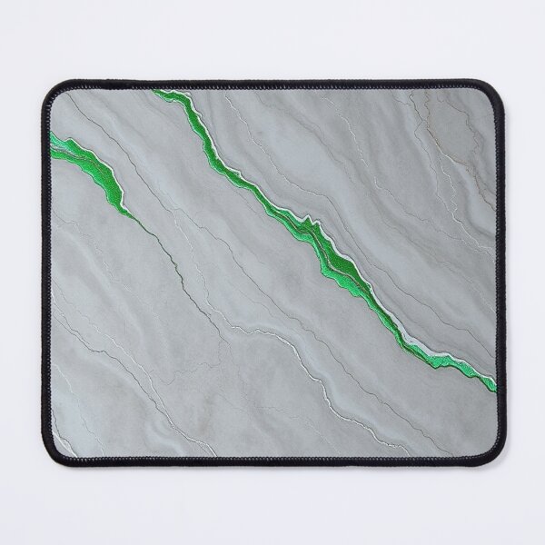 Item preview, Ivory Marble Lime Green Vein designed and sold by IntelliMindDesigns.