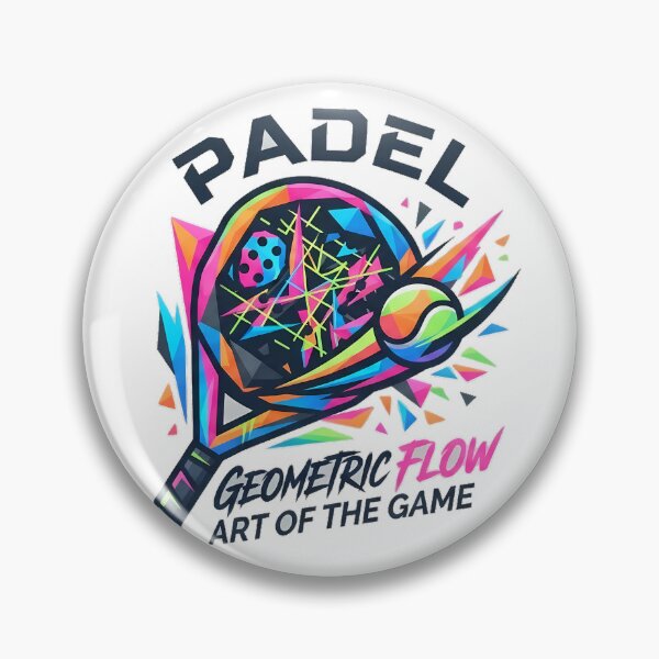 Item preview, Modern Geometric Padel Racket Art and Ball T-Shirt designed and sold by CreativeLook25.