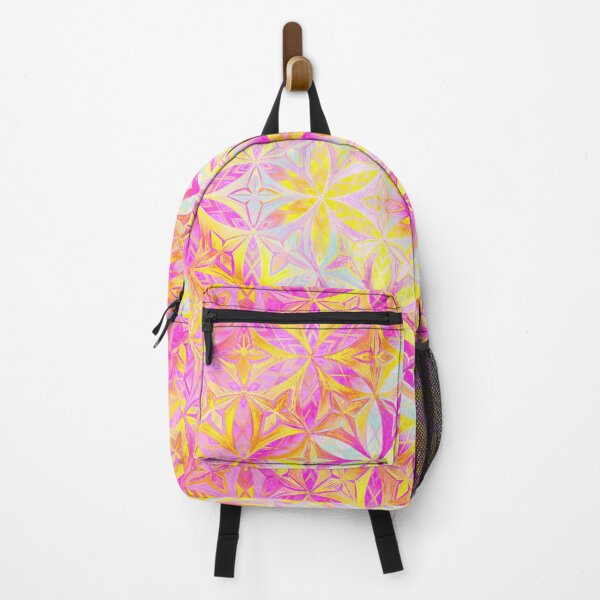 Item preview, Flower Of Life Gold Pink Pattern Handdrawing designed and sold by Cveti Dinkova.