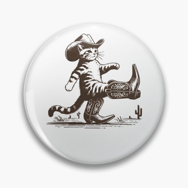 Item preview, Cowboy Cat Shirt designed and sold by KiblyTees.