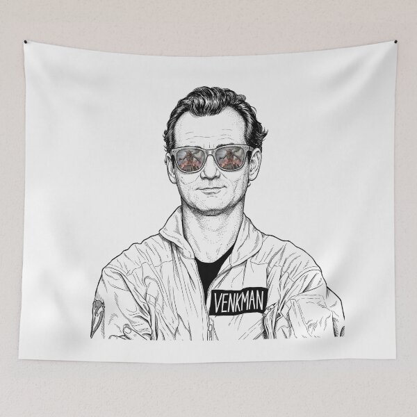 Item preview, Peter Venkman Terror Dog Temple Reflection designed and sold by Bad-Decisions-Designs.