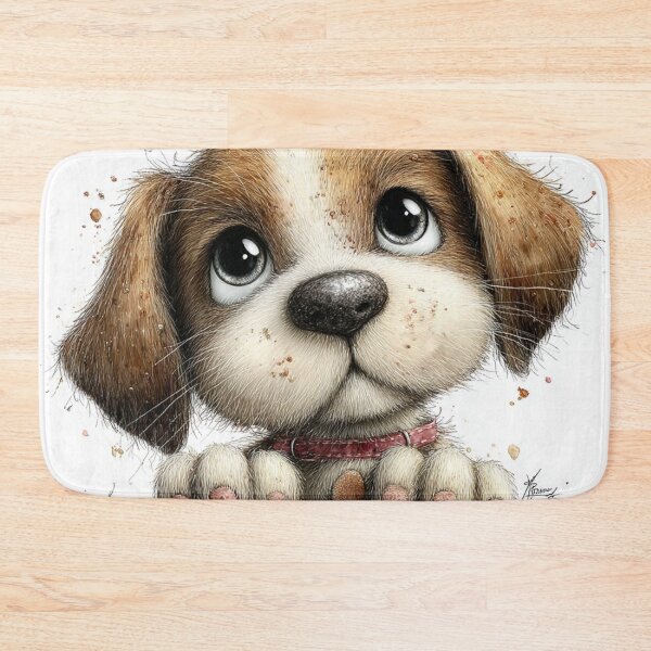 Item preview, Adorable, cute puppy caricature designed and sold by dcrc.