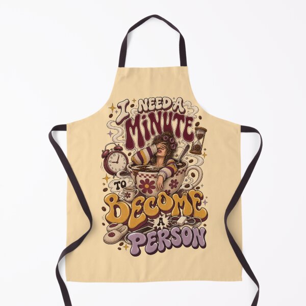 Item preview, I Need a Minute to Become a Person Coffee Morning Humor designed and sold by Pick&Grin.