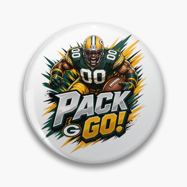 Item preview, Pack Go! Green Bay Packers Football Fan #0136 designed and sold by GLUVY-THEME.