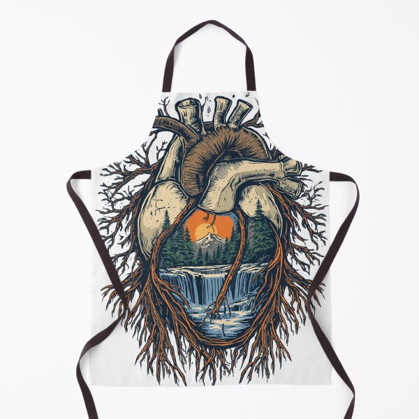 Item preview, Anatomical Heart Mountain Forest designed and sold by muhammadkhafidh.