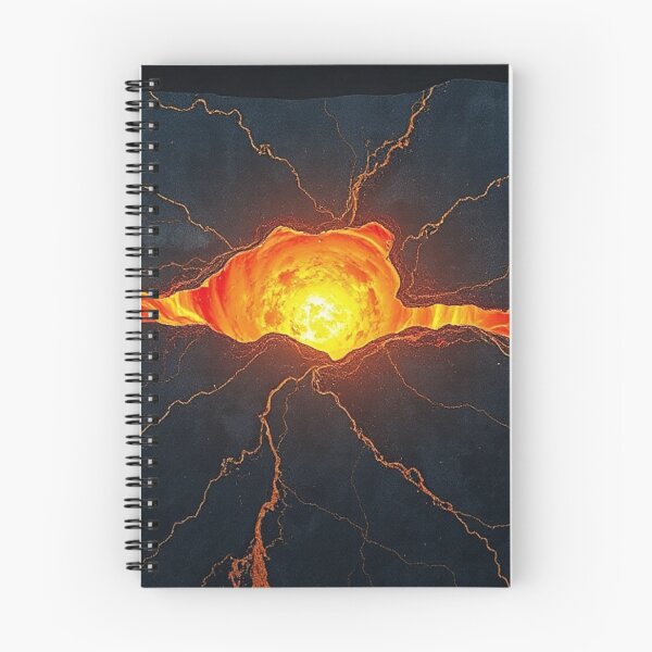 Item preview, Gold Core Cracked Stone Burst designed and sold by IntelliMindDesigns.