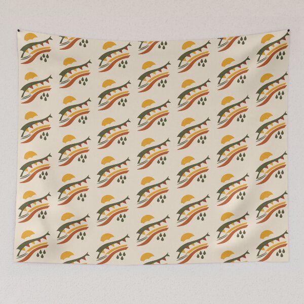 Item preview, Retro Autumn Weather Art – Vintage Cold Front Graphic designed and sold by astersgraphics.