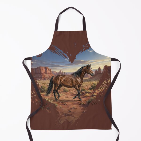 Item preview, An Abstang horse, a heart, and a landscape of the United States designed and sold by Cheval-de-coeur.