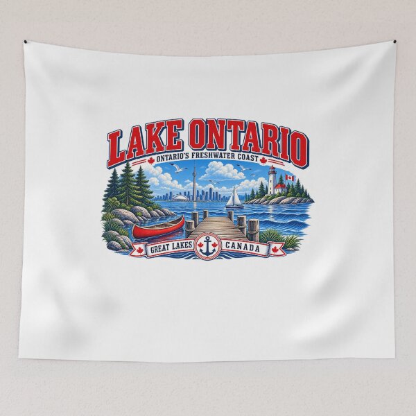 Item preview, Lago Ontario designed and sold by PetalRadiant.
