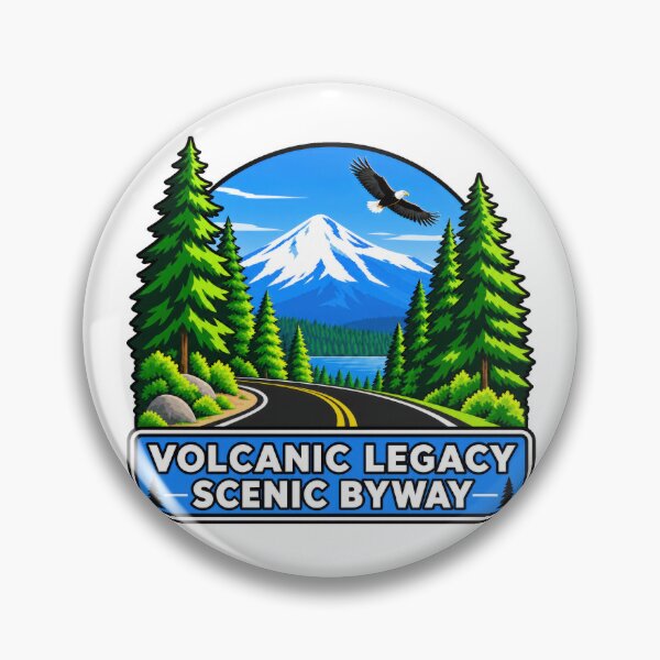 Item preview, VOLCANIC LEGACY SCENIC BYWAY designed and sold by NewNomads.