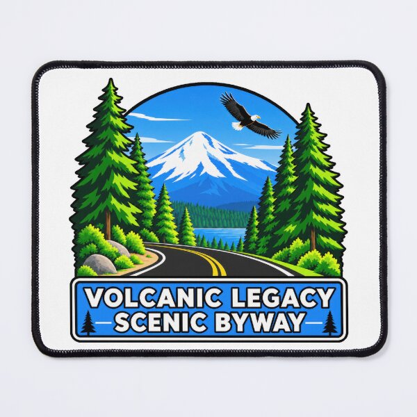 Item preview, VOLCANIC LEGACY SCENIC BYWAY designed and sold by NewNomads.